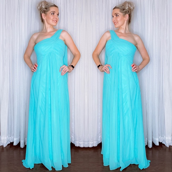 Turquoise Prom Pageant Homecoming Dress - Picture 5 of 8